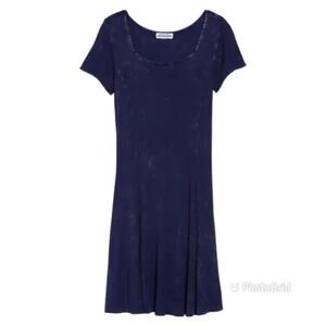 Ten Sixty Sherman faded wash Rib Dress